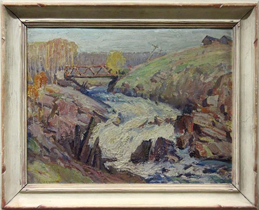 George Alfred Paginton (1901-1988) - Untitled (Rapid Waters)