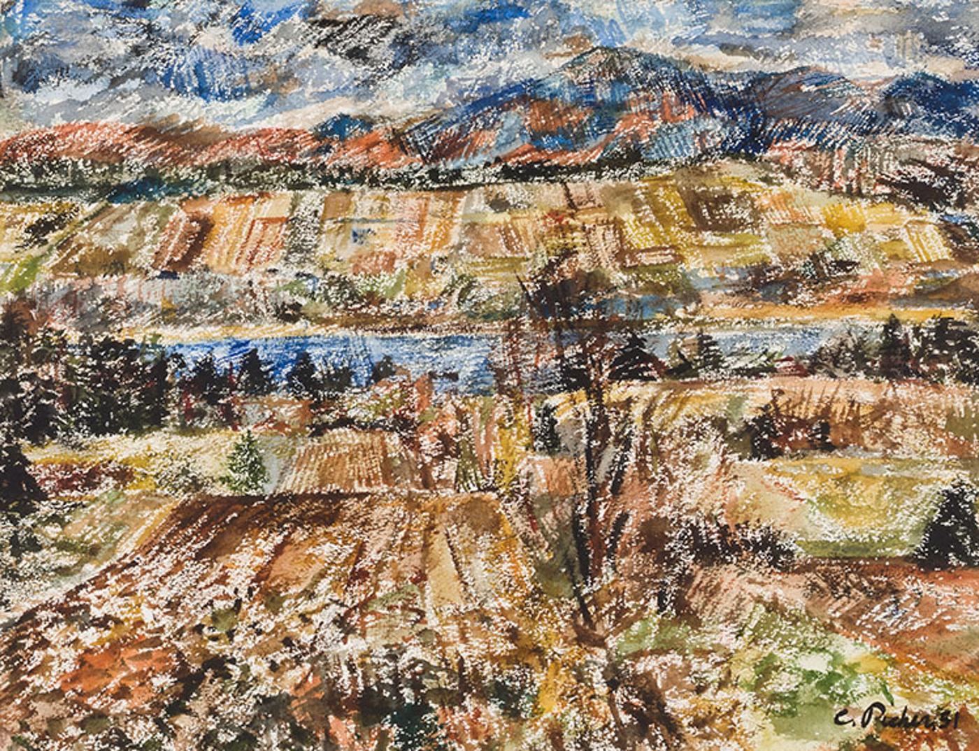 Claude Picher (1927-1998) - Paysage