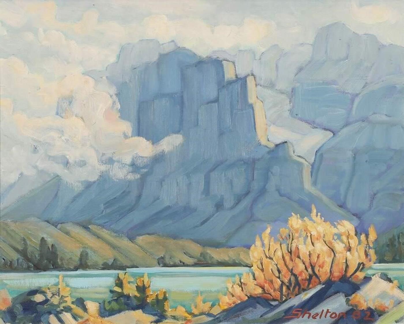 Margaret Dorothy Shelton (1915-1984) - Shadow Lake; 1982