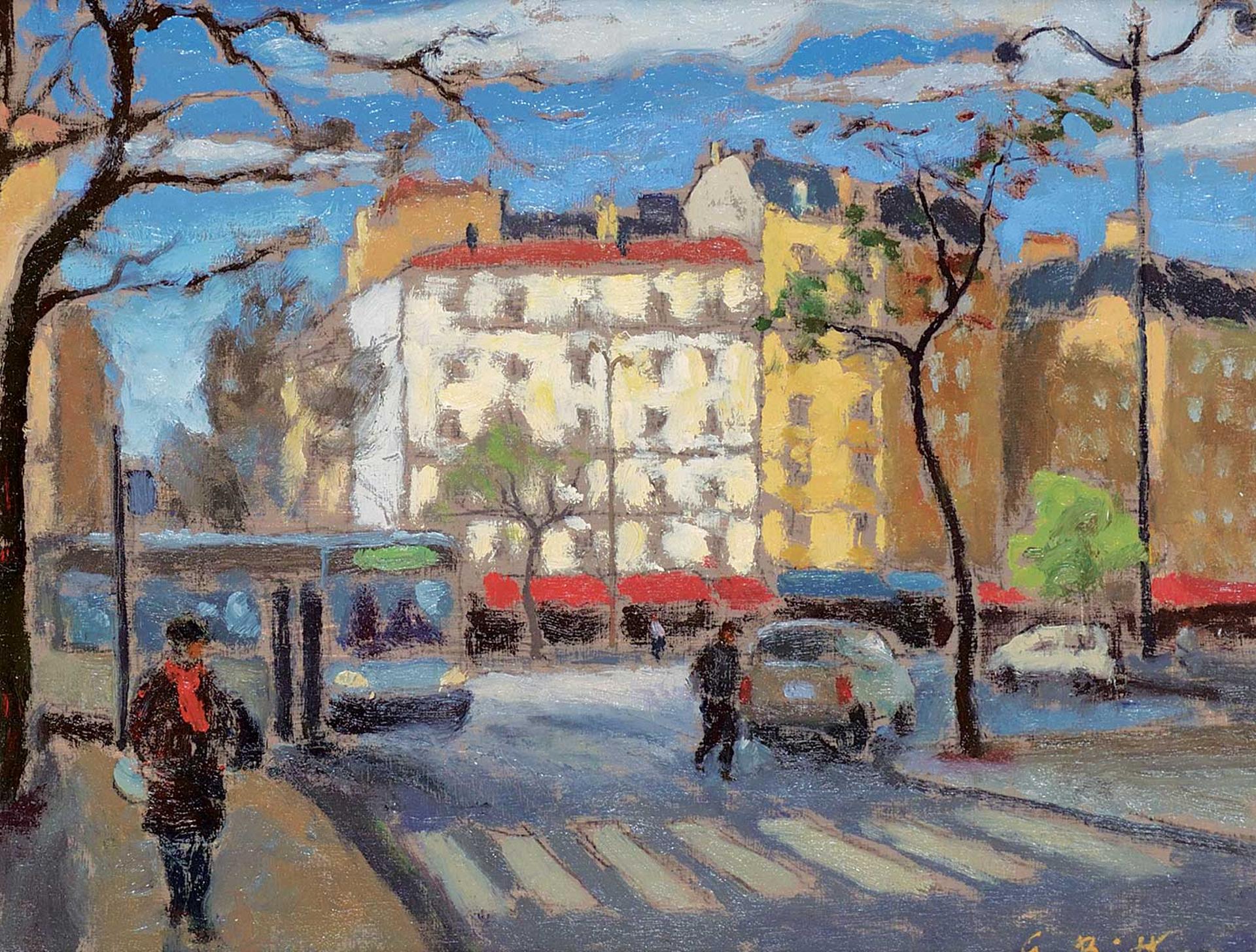 Antoine Bittar (1957) - Place Gambetta, Paris