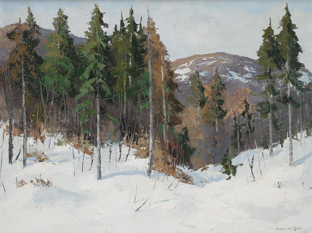 Oscar Daniel de Lall (1903-1971) - Paysage Des Laurentides