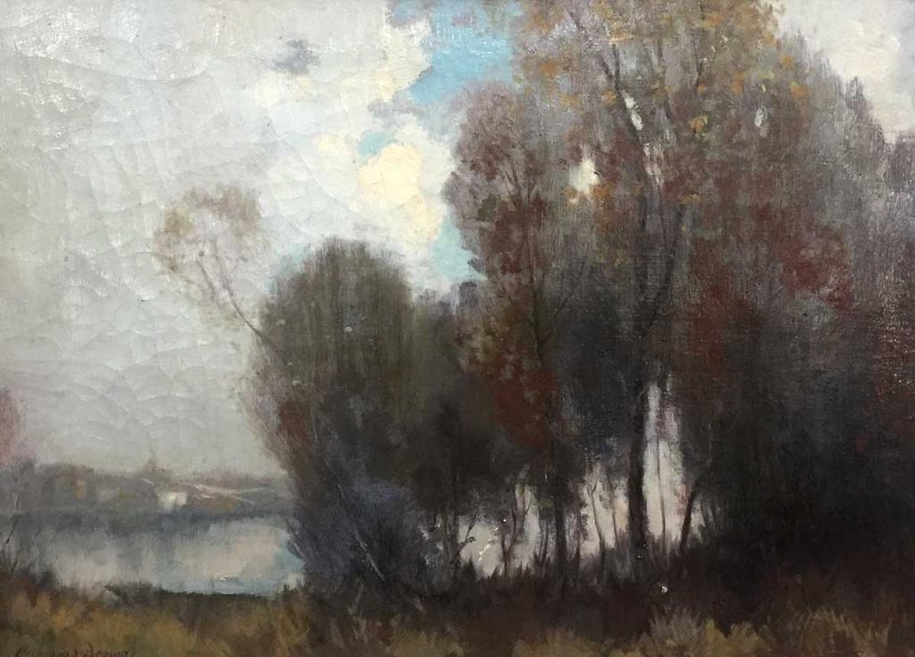 Joseph Archibald Browne (1862-1948) - View of the lake through the trees