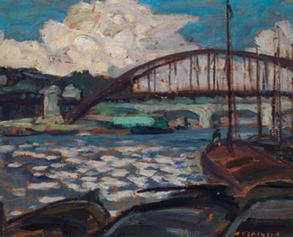 Alexander Young (A. Y.) Jackson (1882-1974) - On the Seine, Paris