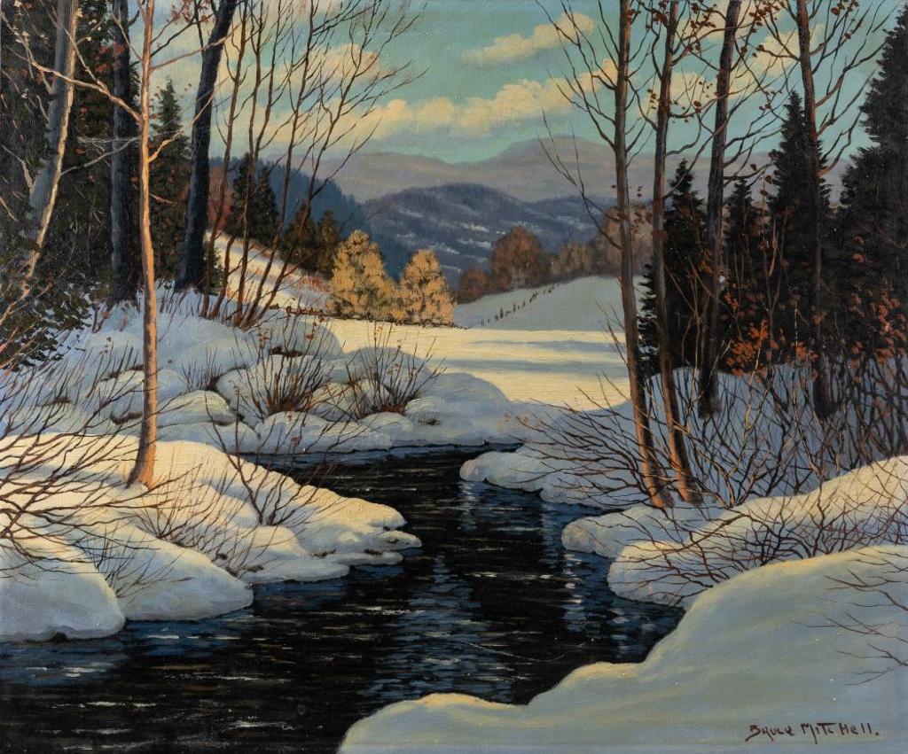 Bruce Mitchell (1912-1995) - Untitled - Winter Scene