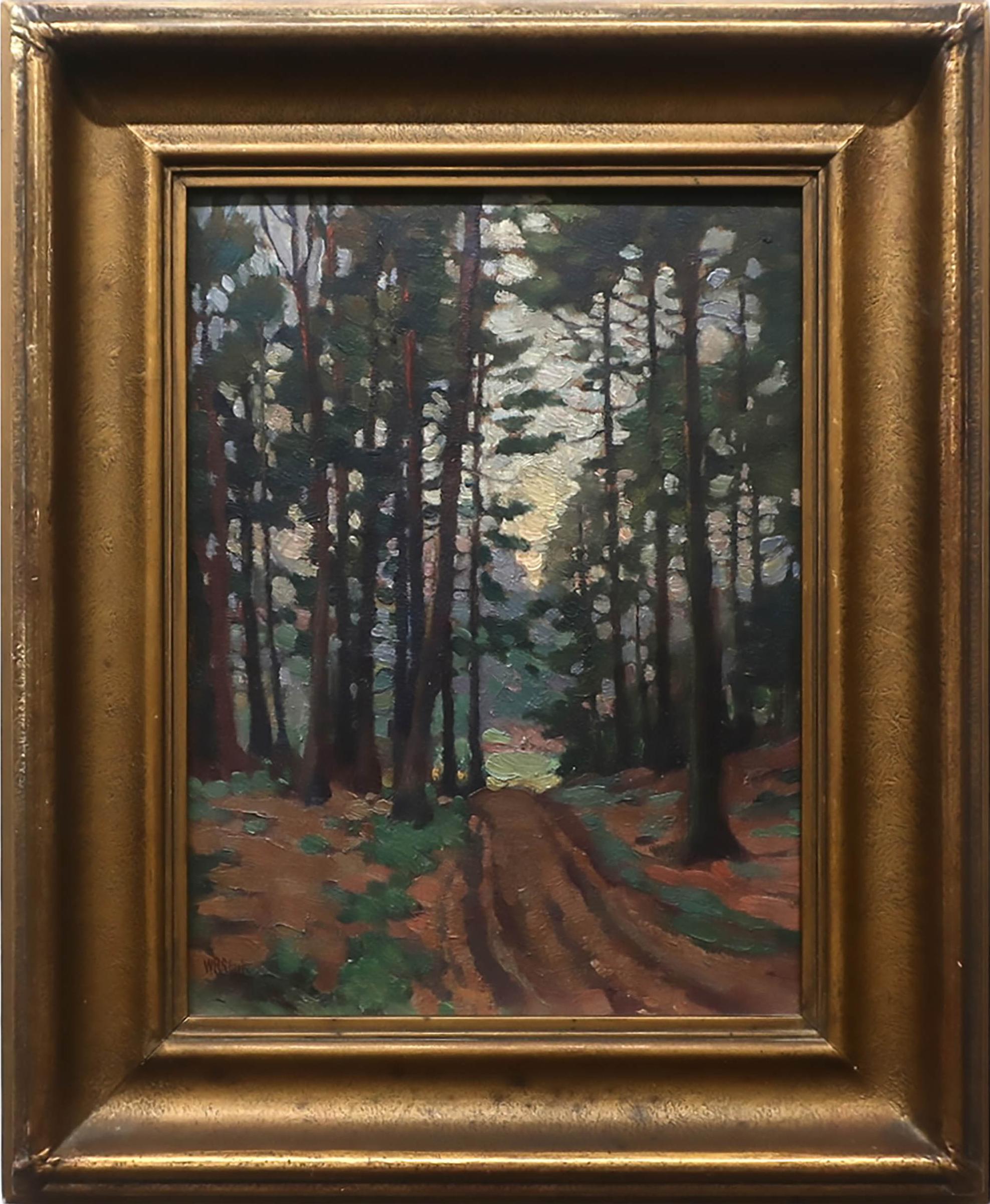 William Redver Stark (1885-1953) - Untitled (Road Through Woods)