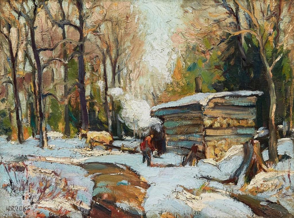 Frank Leonard Brooks (1911-1989) - Maple Sugar Bush