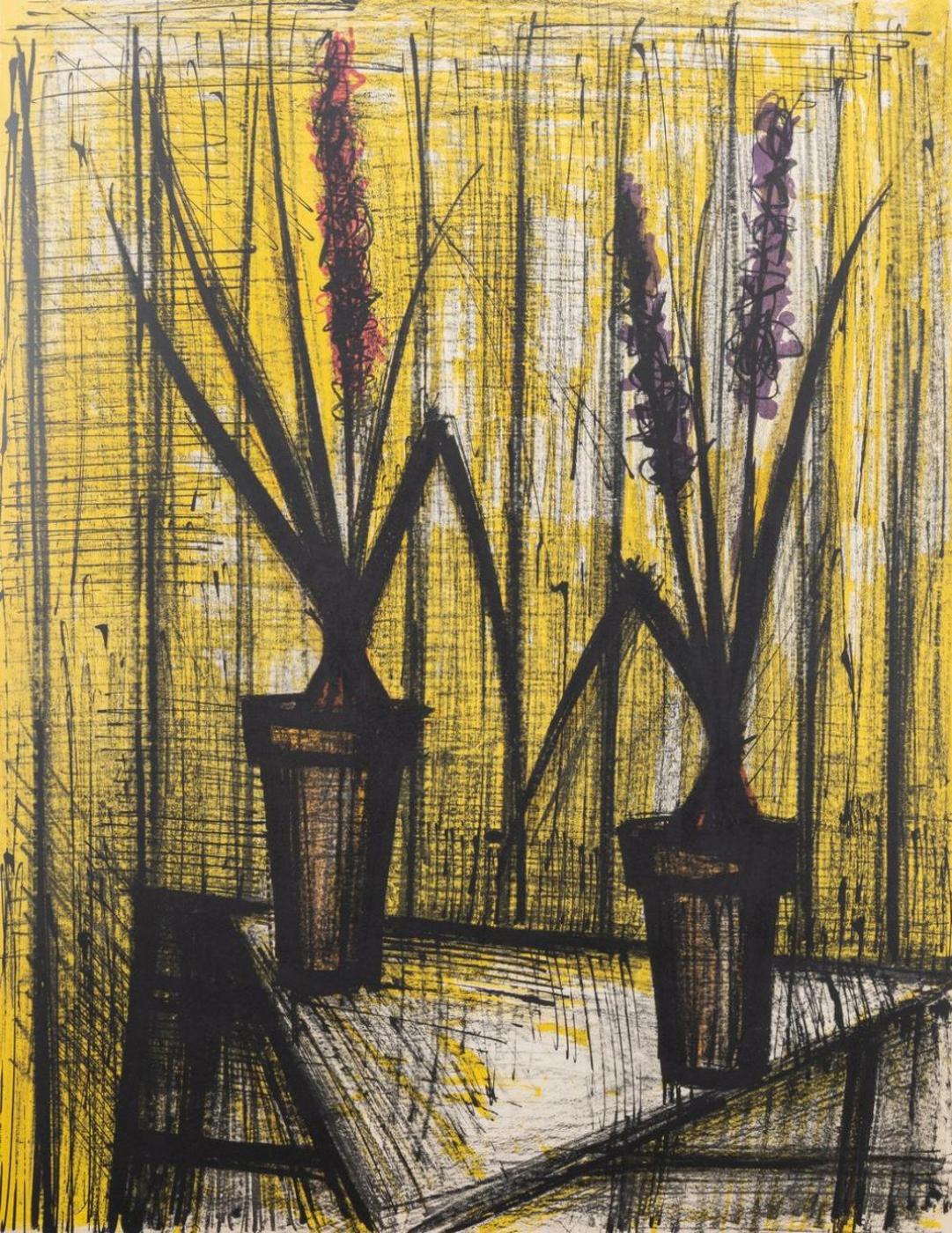 Bernard Buffet (1928-1999) - Bouquet of Flowers