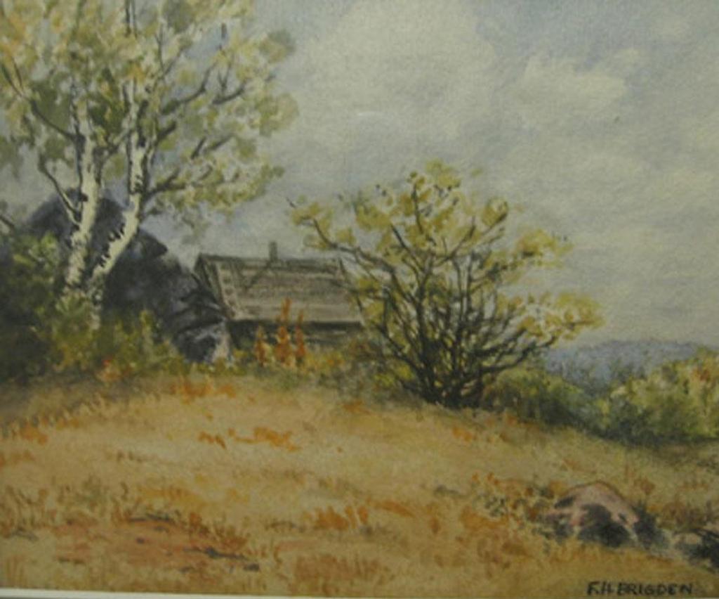 Frederick Henry Brigden (1871-1956) - Hunters Shack, Haliburton; Pathway Into Hills