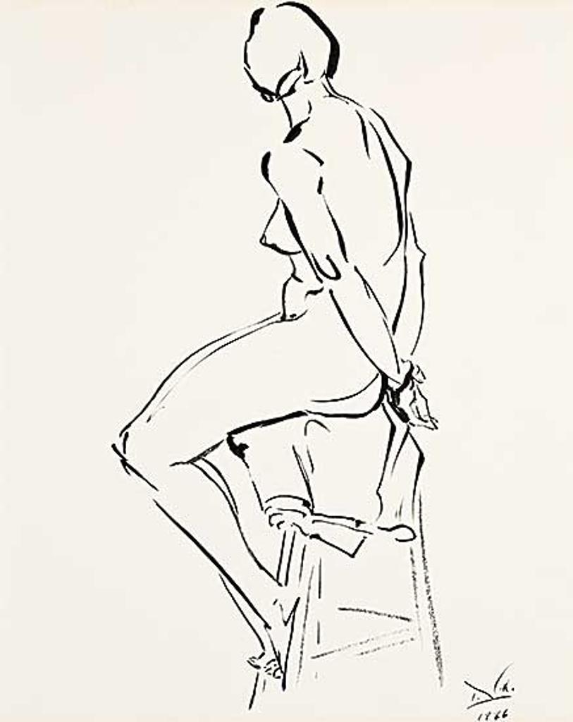 Illingworth Holey (Buck) Kerr (1905-1989) - Untitled - Model Study