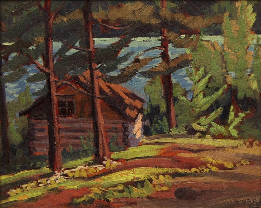 Ethel Luella Curry (1902-2000) - Log Cabin