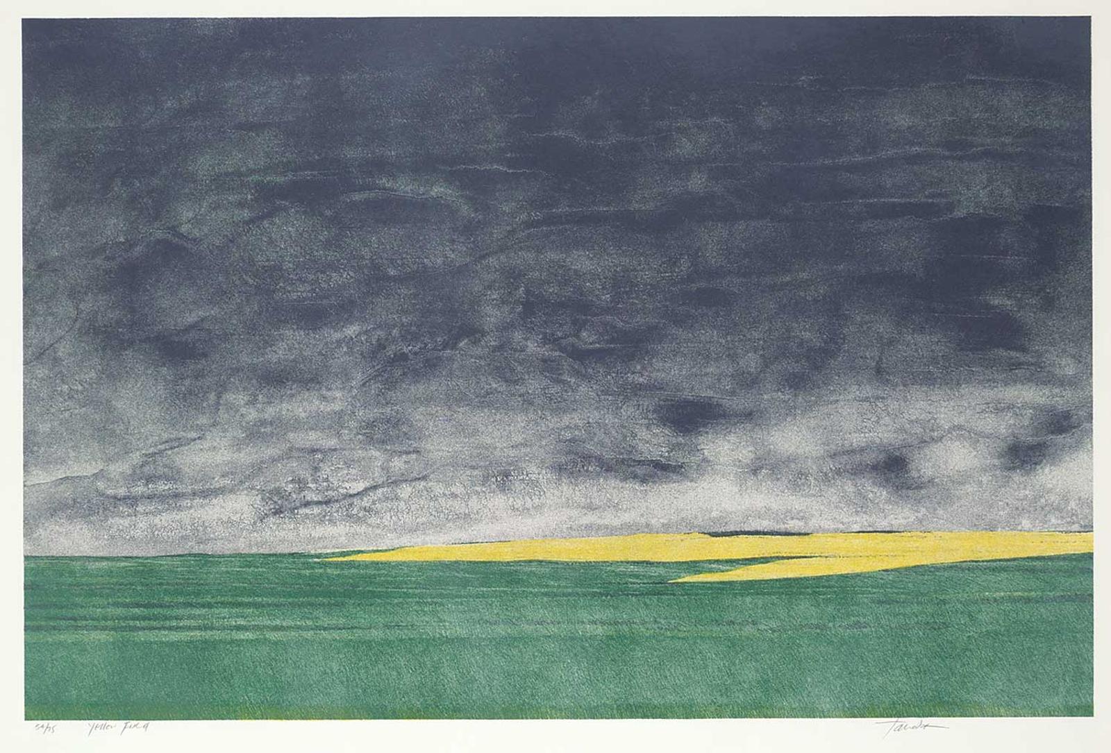 Takao Tanabe (1926) - Yellow Field  #54/75