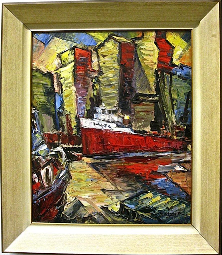 Frederick Steiger (1899-1990) - Harbour Study