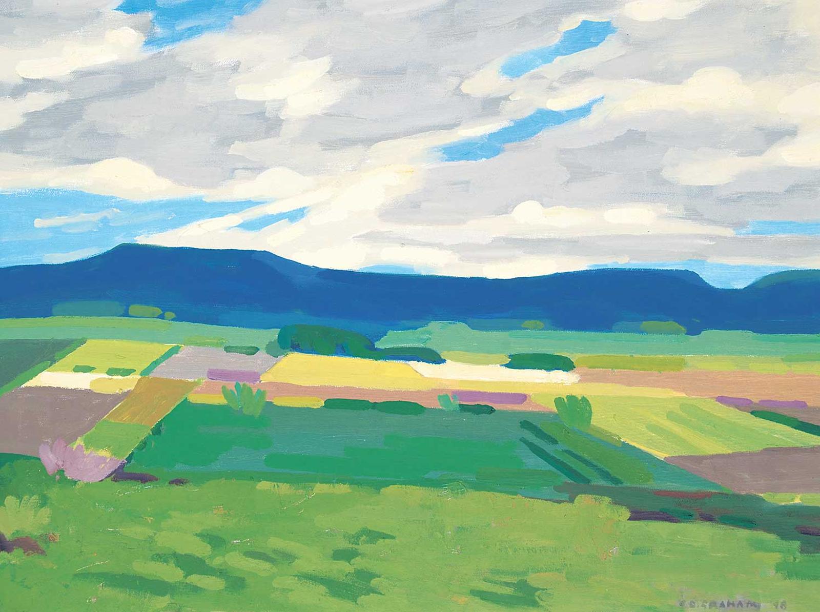 Colin D. Graham (1915-2010) - Clouds Breaking