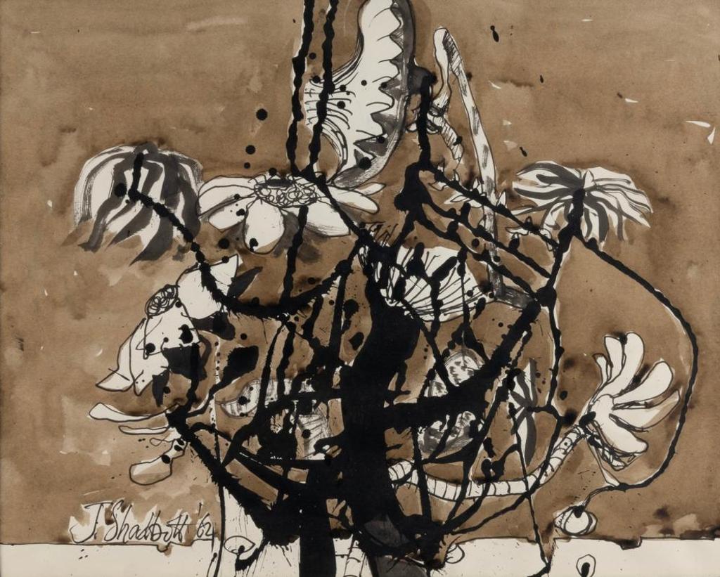 Jack Leaonard Shadbolt (1909-1998) - Untitled - Night Garden Series
