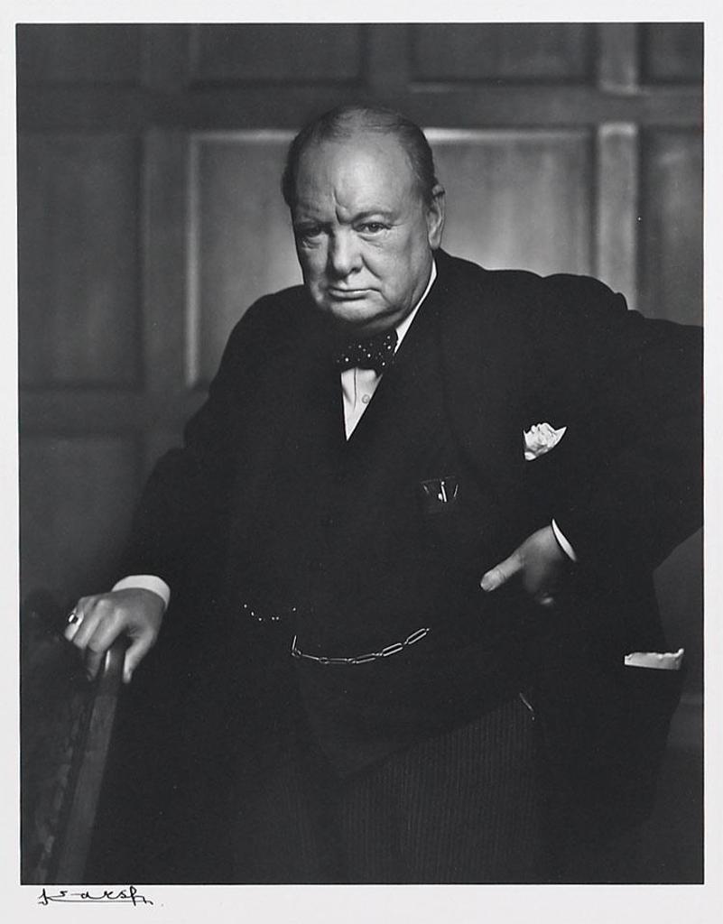 Yousuf Karsh (1908-2002) - ?the Right Honourable Sir Winston Churchill