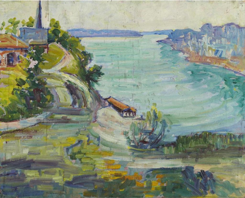 Hortense Crompton Mattice Gordon (1887-1961) - Over The Bay