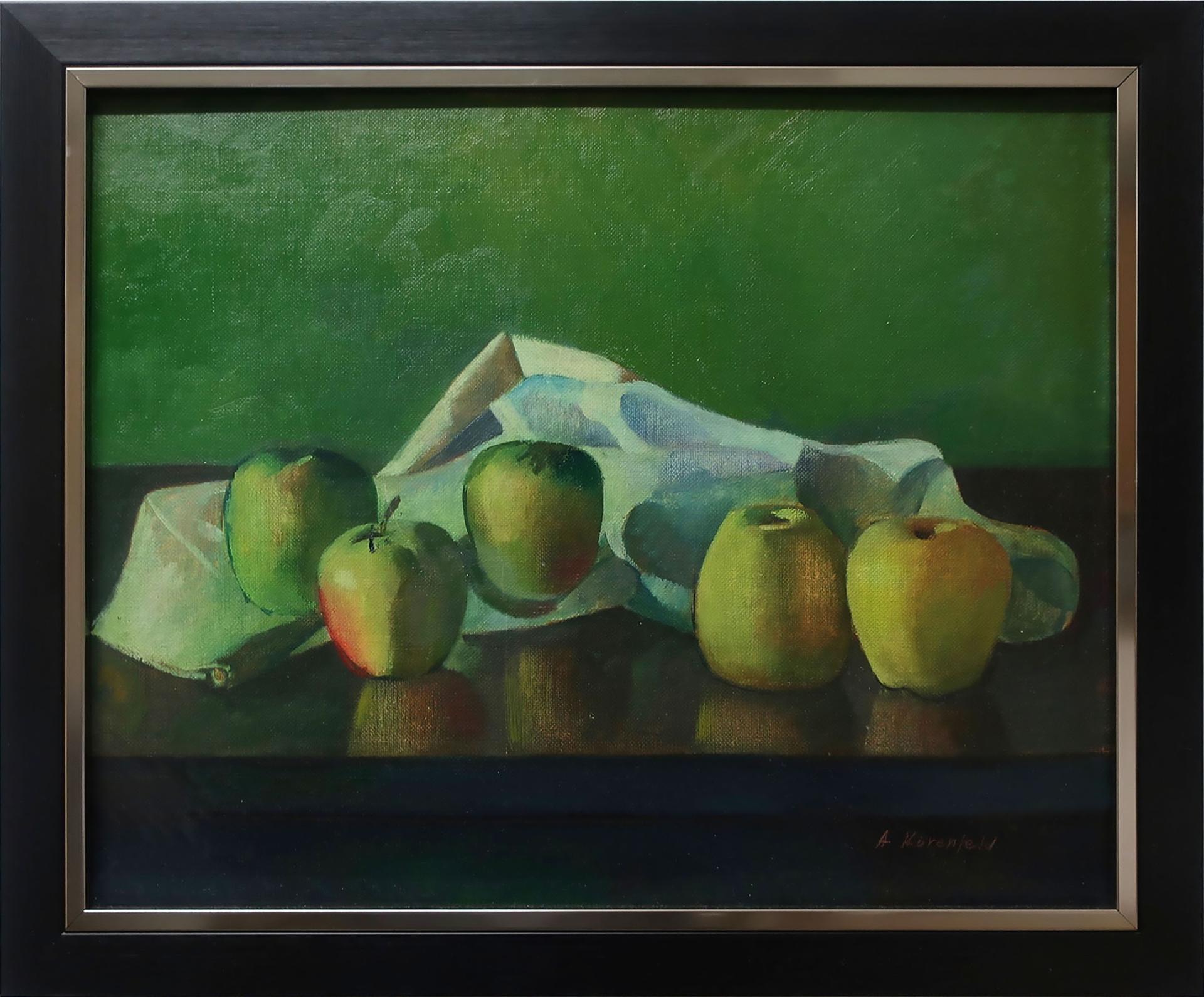 Alex Korenfeld (1944) - Still Life - Green Apples