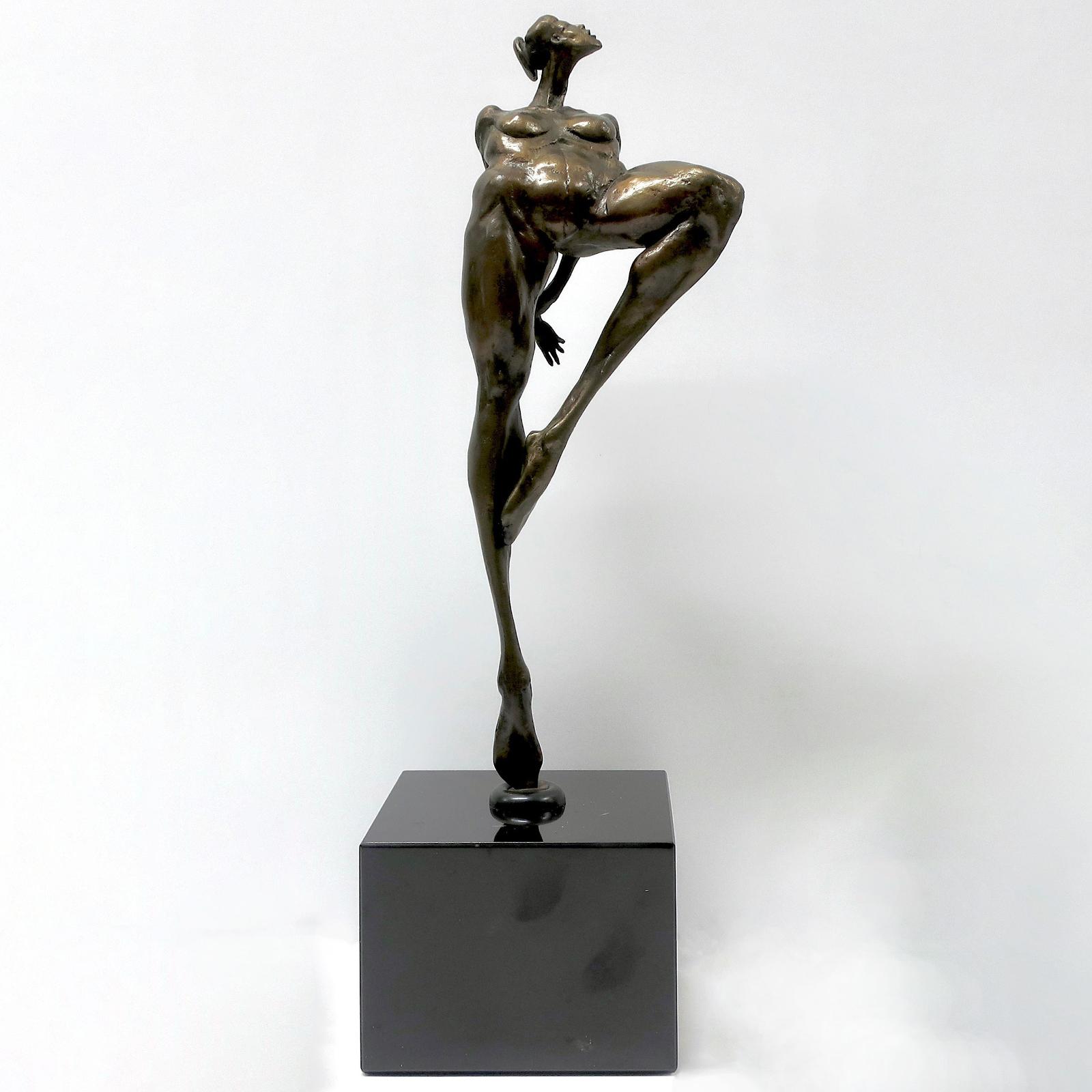 Donald Liardi (1951) - Untitled (Nude Stretching)