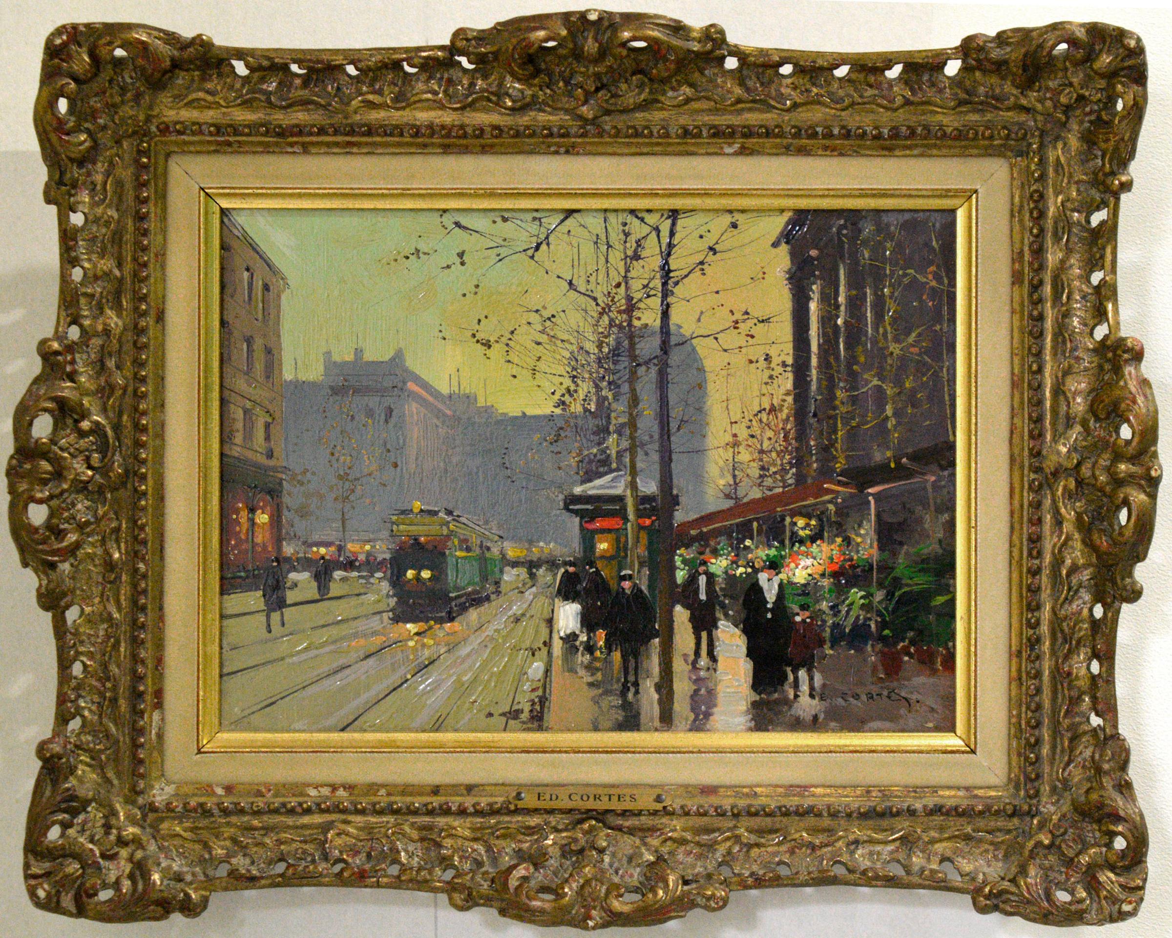 Edouard Léon Cortès (1882-1969) - Place de la Madeleine
