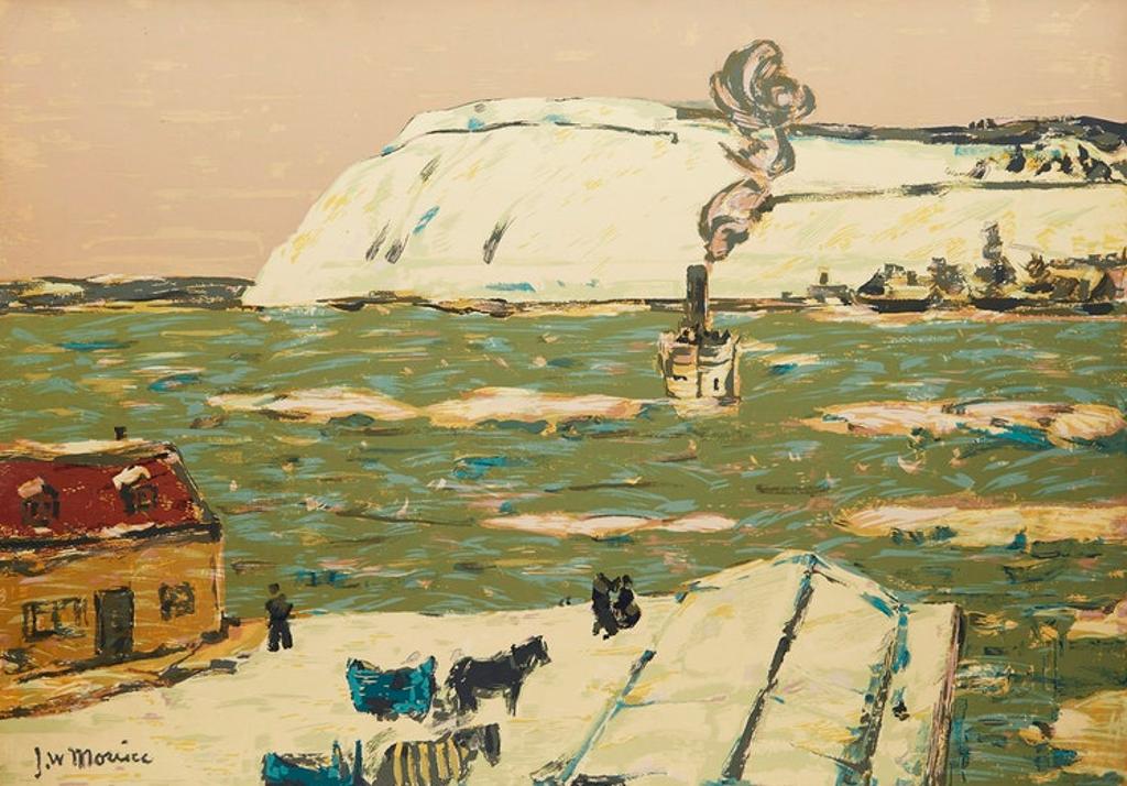 James Wilson Morrice (1865-1924) - The Ferry, Quebec