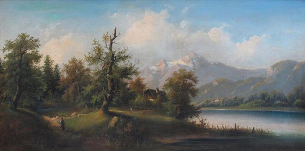 Eduard Boehm (1830-1890) - In The Austrian Tyrol