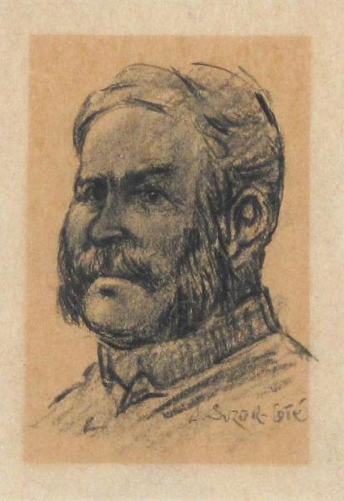 Marc-Aurèle de Foy Suzor-Coté (1869-1937) - Portrait Of A Gentleman; Ca 1900