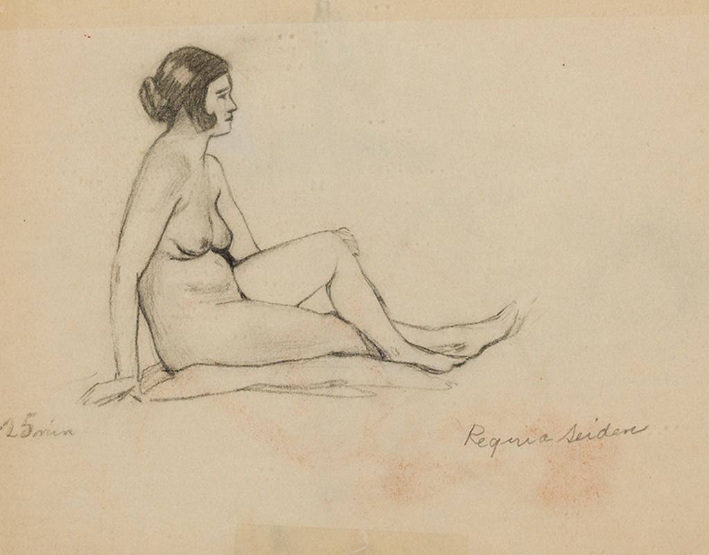 Regina Seiden (1897-1991) - Seated Nude