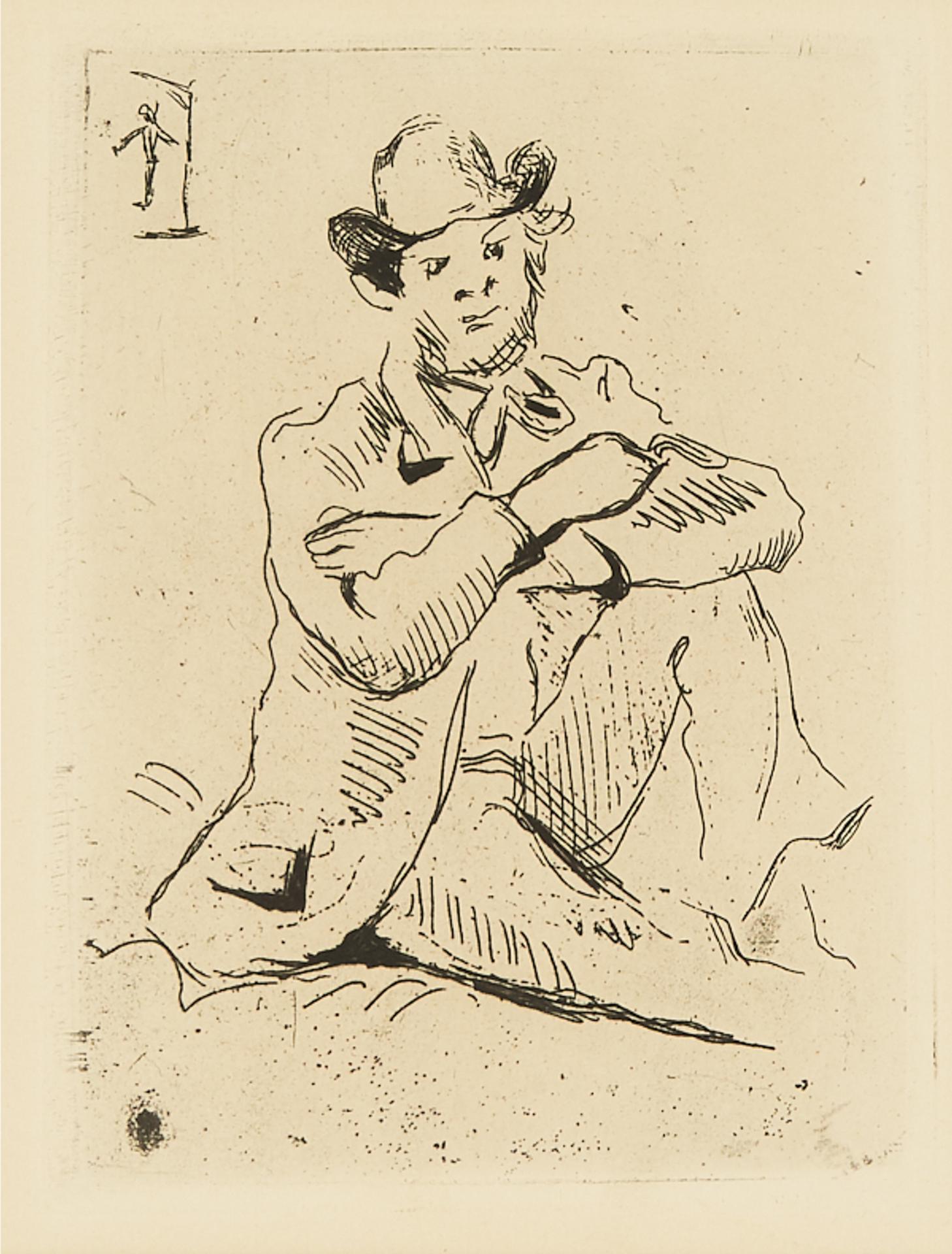 Paul Cézanne - Portrait Du Peintre Armand Guillaumin Au Pendu, 1873 [cherpin, 2]