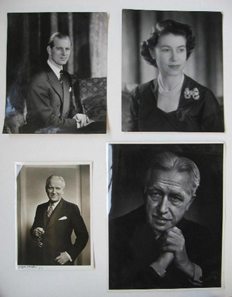 Baron - Prince Philip; Queen Elizabeth; General Vanier; Dr. Edward Johnson