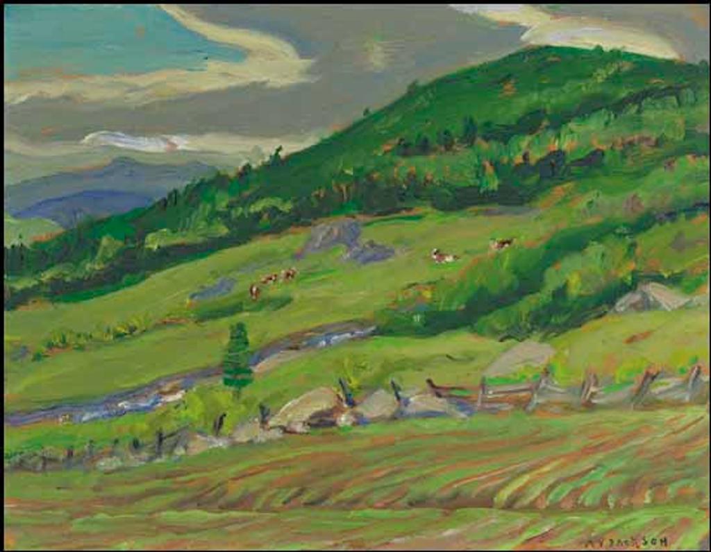 Alexander Young (A. Y.) Jackson (1882-1974) - Hillside, Baie-Saint-Paul