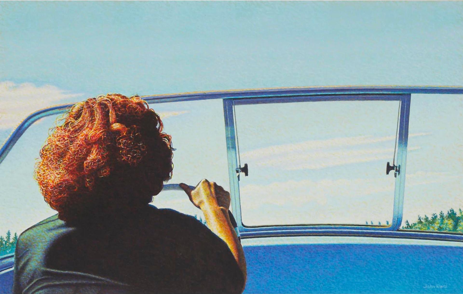John Ward (1948) - Boat Rider, 1977