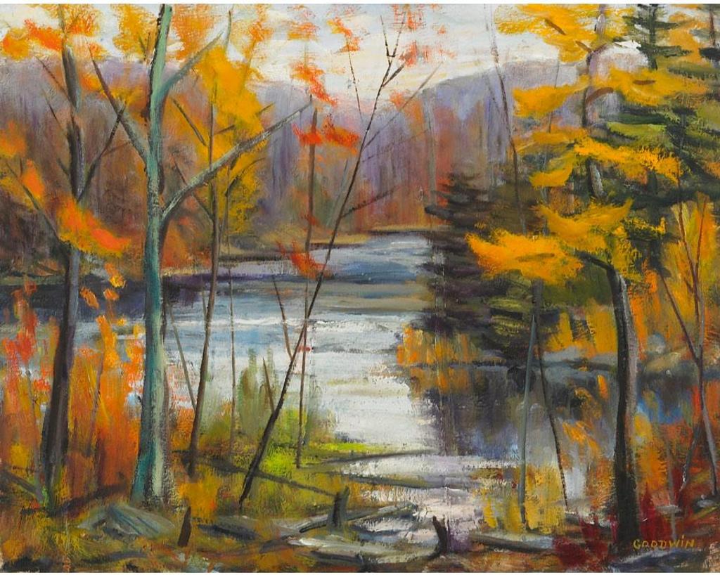 Betty Roodish Goodwin (1923-2008) - Autumn Landscape