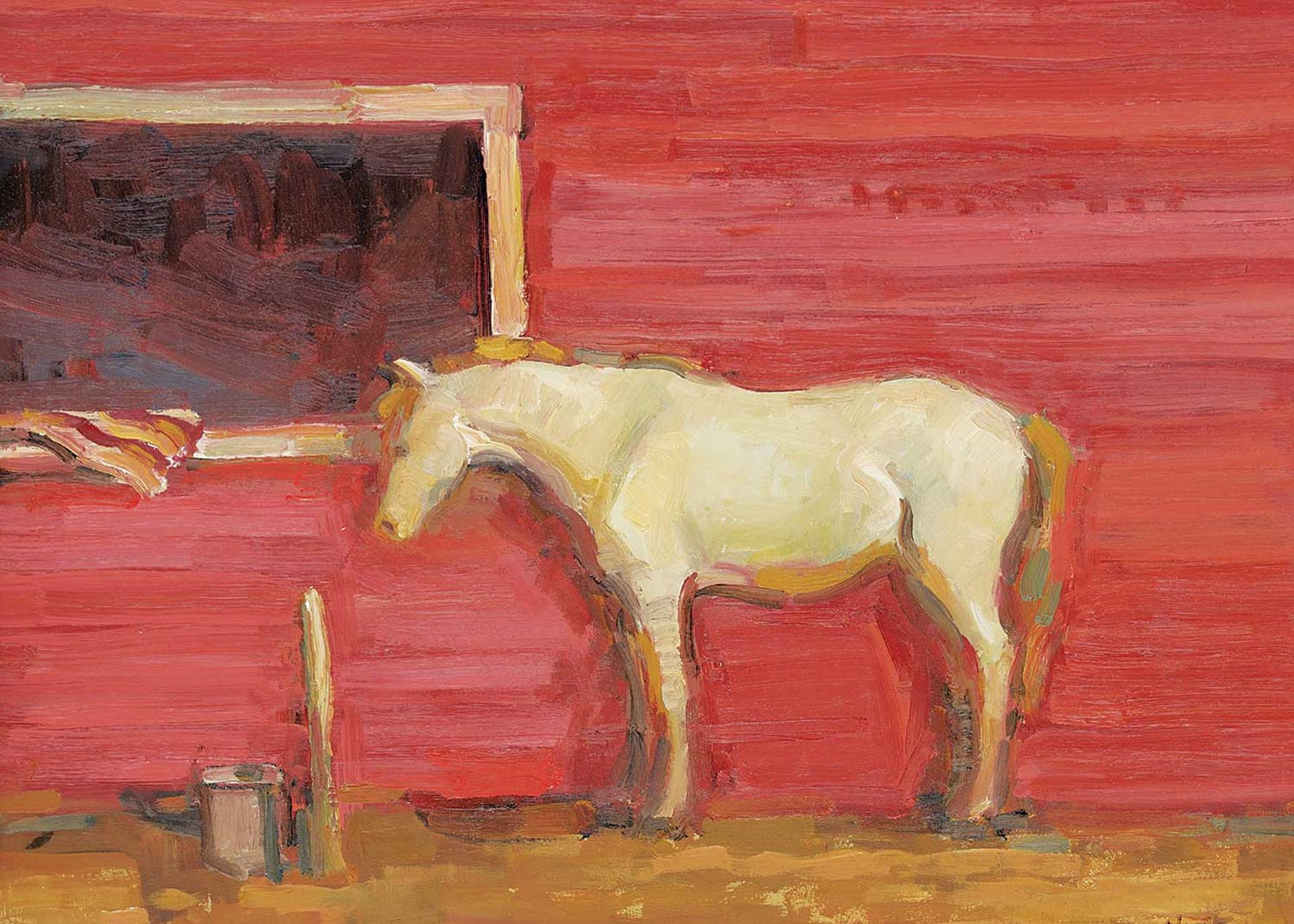 Carolyn Norton - Untitled - White Horse