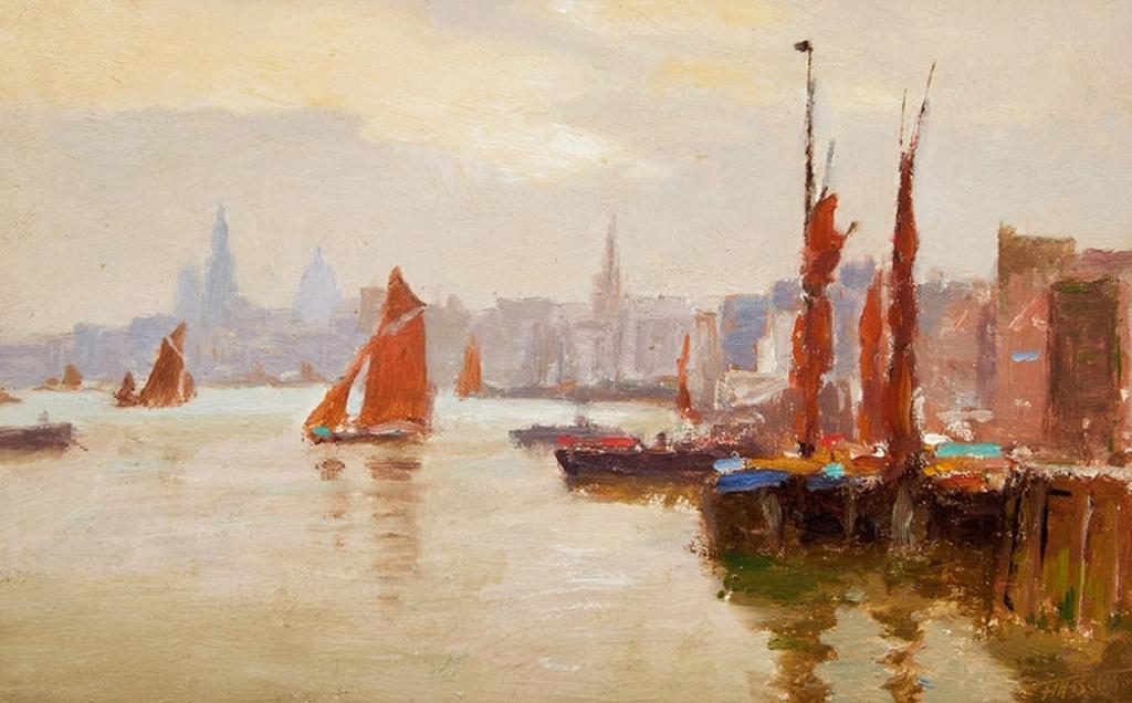 Frederic Martlett Bell-Smith (1846-1923) - St. Paul’s from the Thames