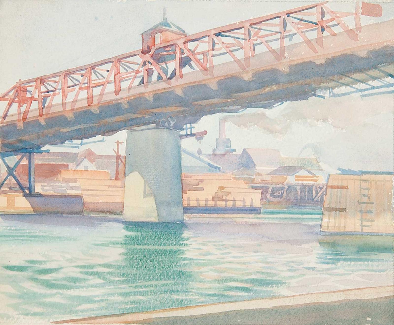 James Mercer - Untitled - Bridge on the Harbour