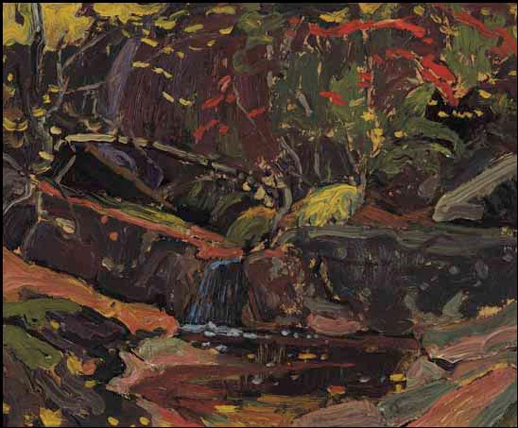 James Edward Hervey (J.E.H.) MacDonald (1873-1932) - Brook in Autumn (1)