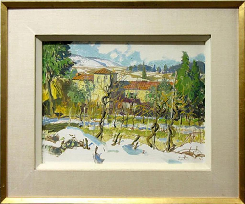 George Franklin Arbuckle (1909-2001) - Winter At Le Croci