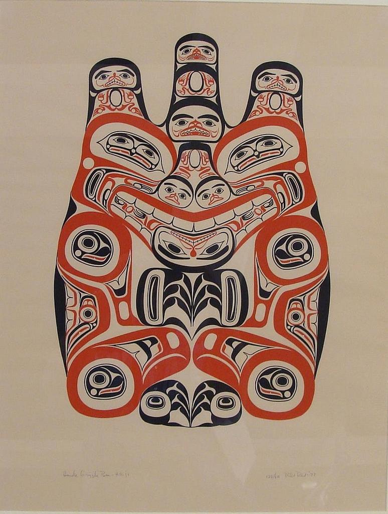 Bill (William) Ronald Reid (1920-1998) - Haida Grizzly Bear.