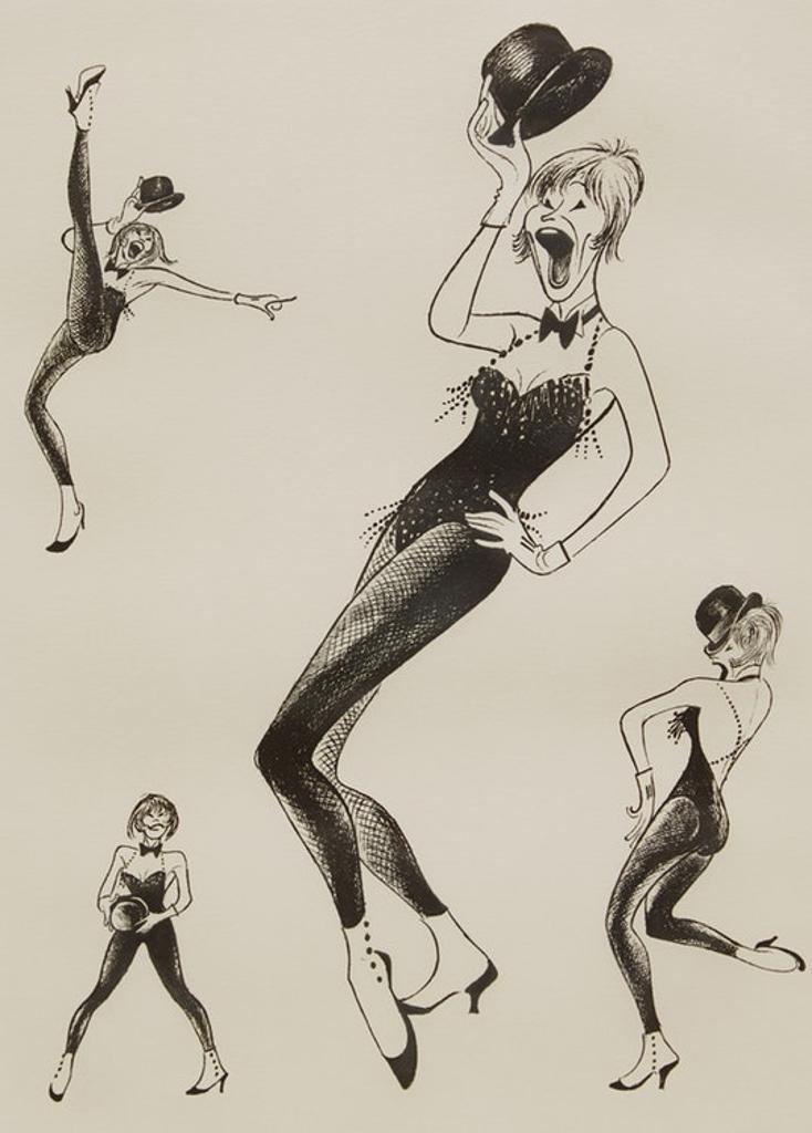 Al Hirschfeld (1903-2003) - Shirley MacLaine