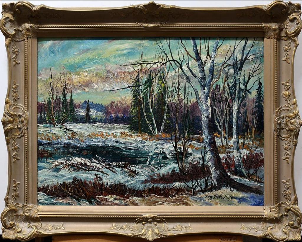 Russ Stonehouse - Untitled (Spring Thaw - North Bay, Ont.)
