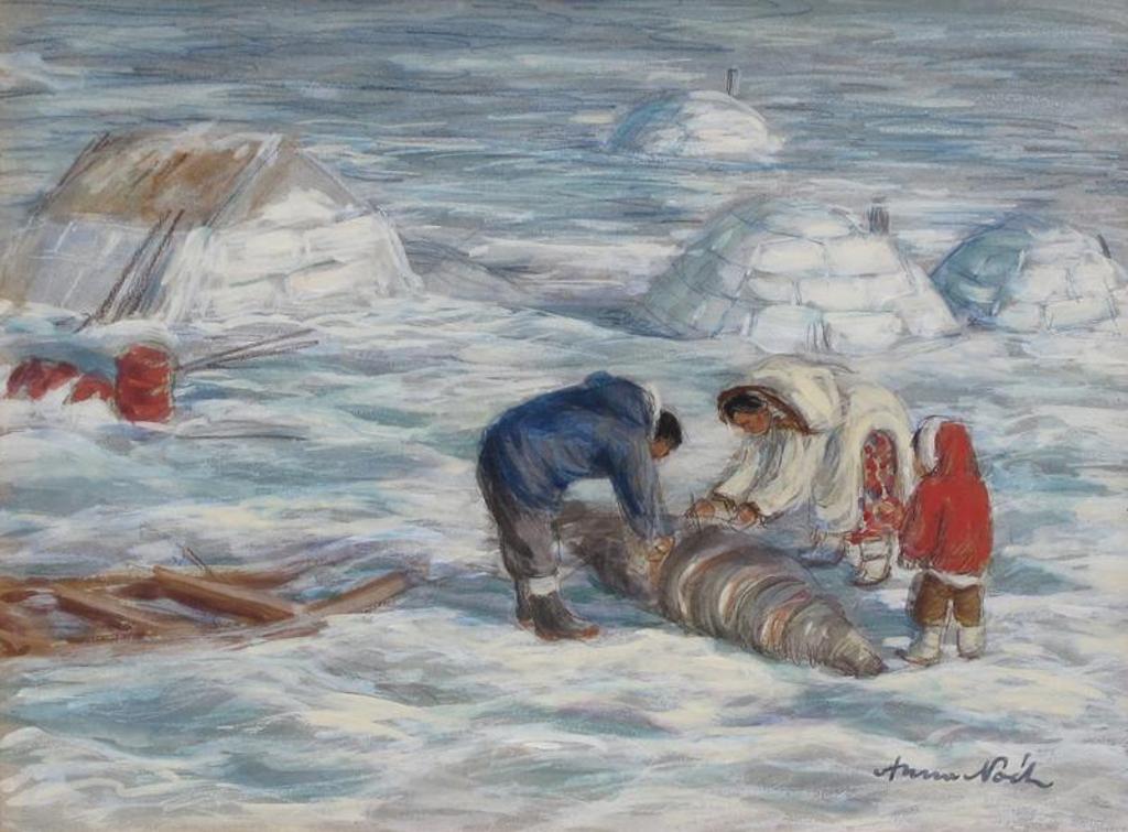 Anna T. Noeh (1926-2016) - Eskimo Life No. 1; 1972