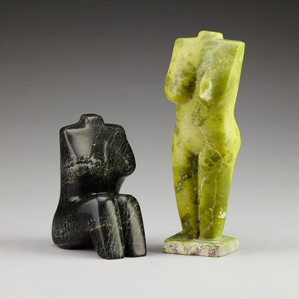 Oviloo Tunnillie (1949-2014) - Seated And Standing Torsos