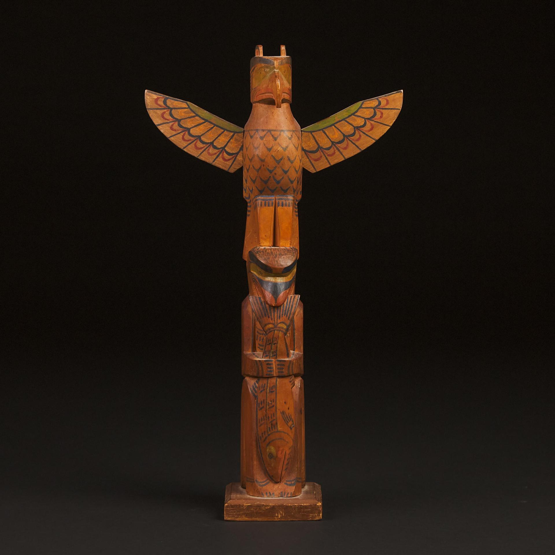 Arthur Shaughnessy (1884-1945) - Model Totem Pole