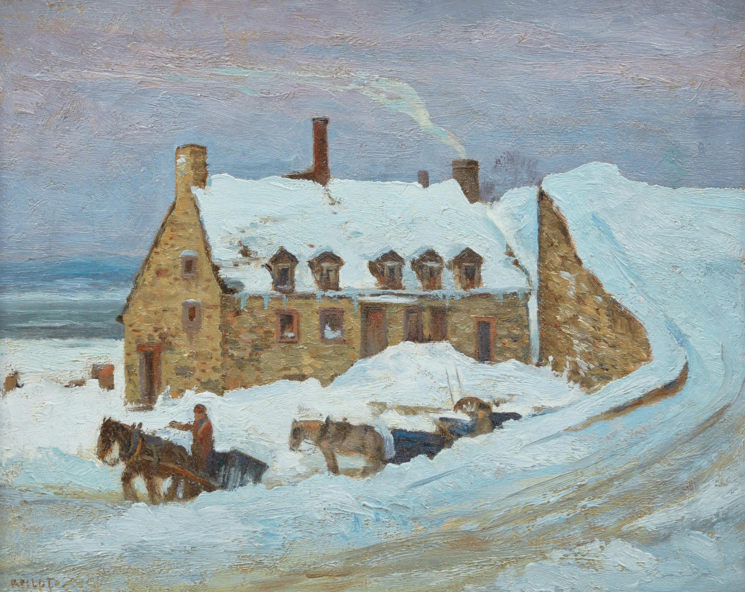 Robert Wakeham Pilot (1898-1967) - Quebec Winter