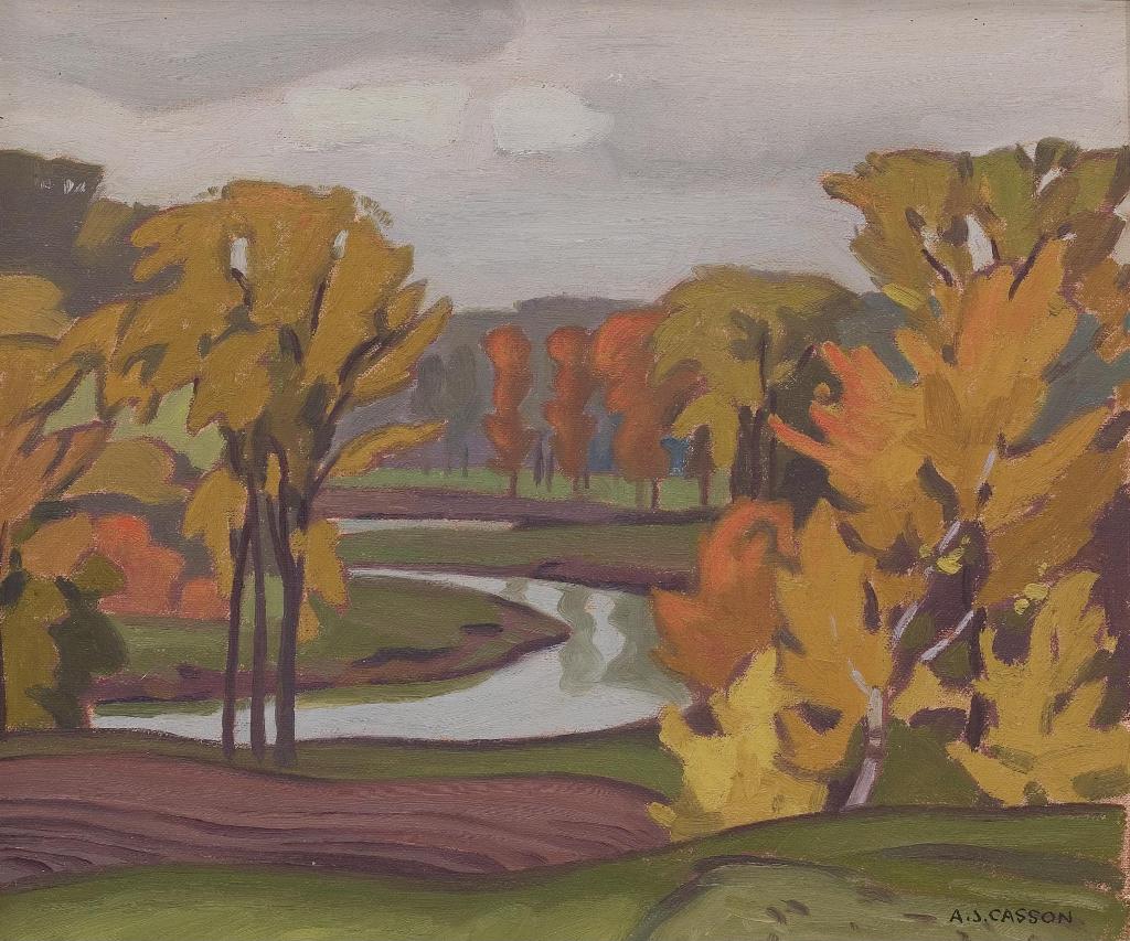 Alfred Joseph (A.J.) Casson (1898-1992) - On The Humber