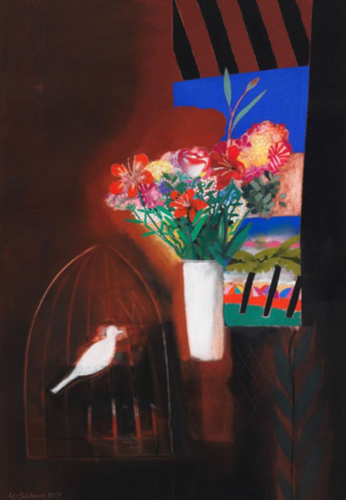 Walter Joseph Gerard Bachinski (1939) - Still Life with White Dove