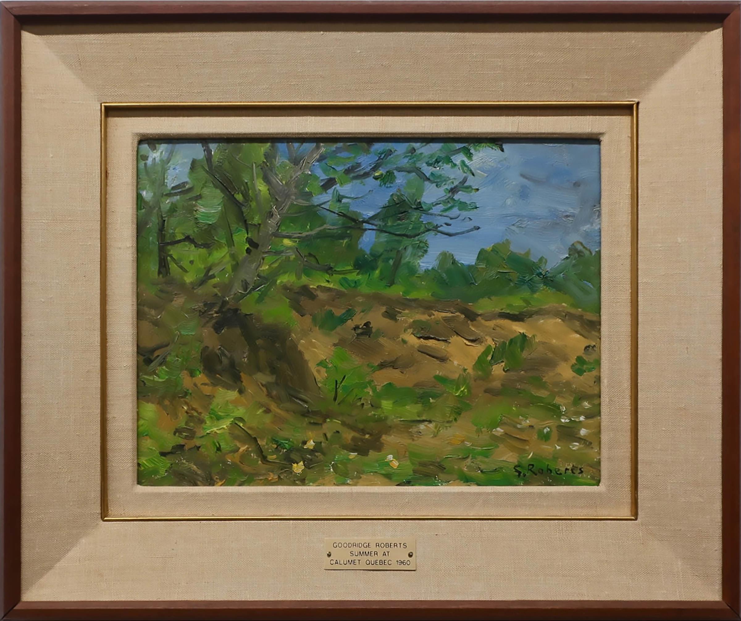 William Goodridge Roberts (1921-2001) - Summer Landscape Near Calumet, P.Q.