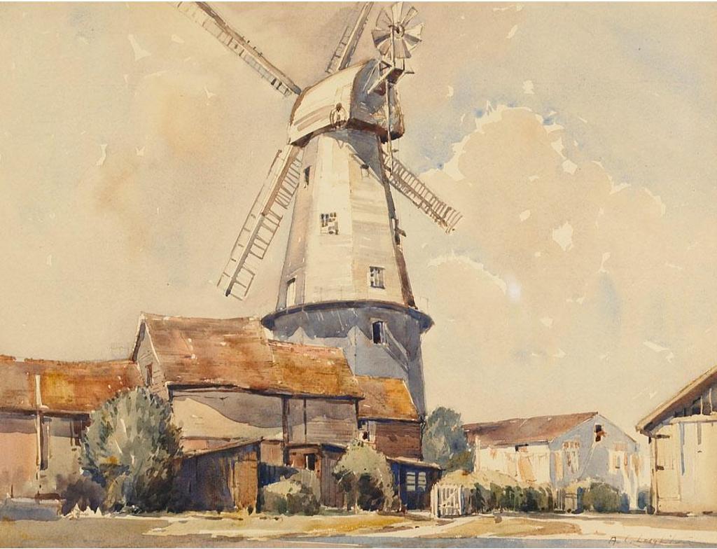Alfred Crocker Leighton (1901-1965) - Cranbrook Mill,  Kent