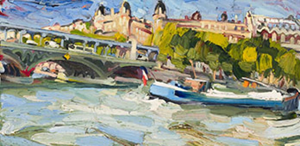 Edward Beale (1950) - Boat Turning on the Seine