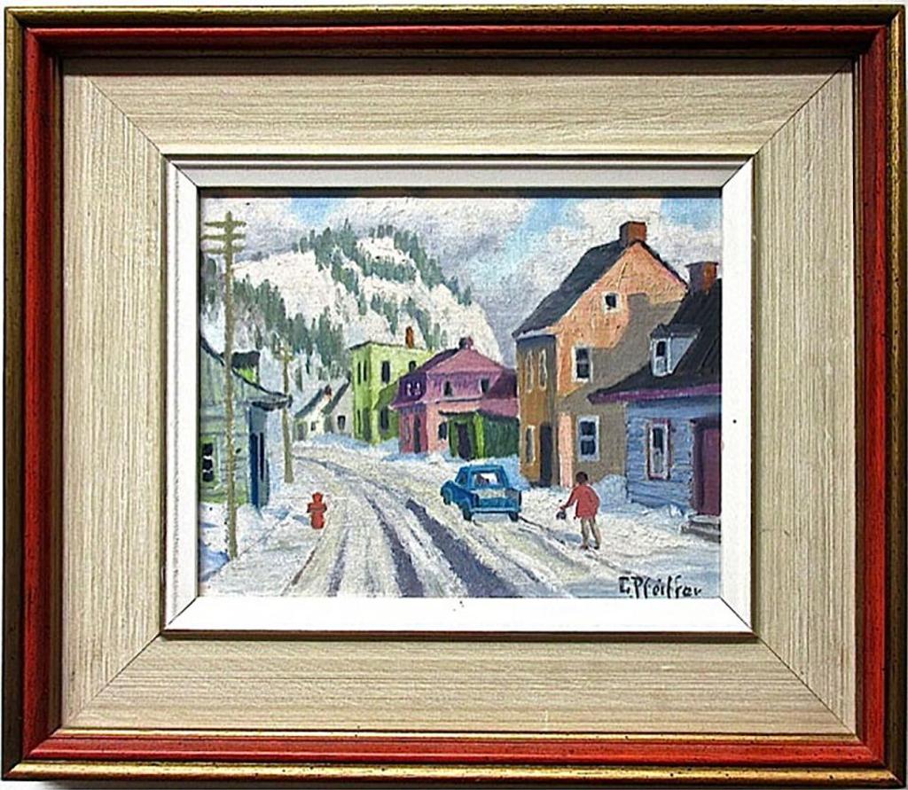 Gordon Edward Pfeiffer (1899-1983) - Little Champlain Street, Quebec; Laurentians (2 Works)